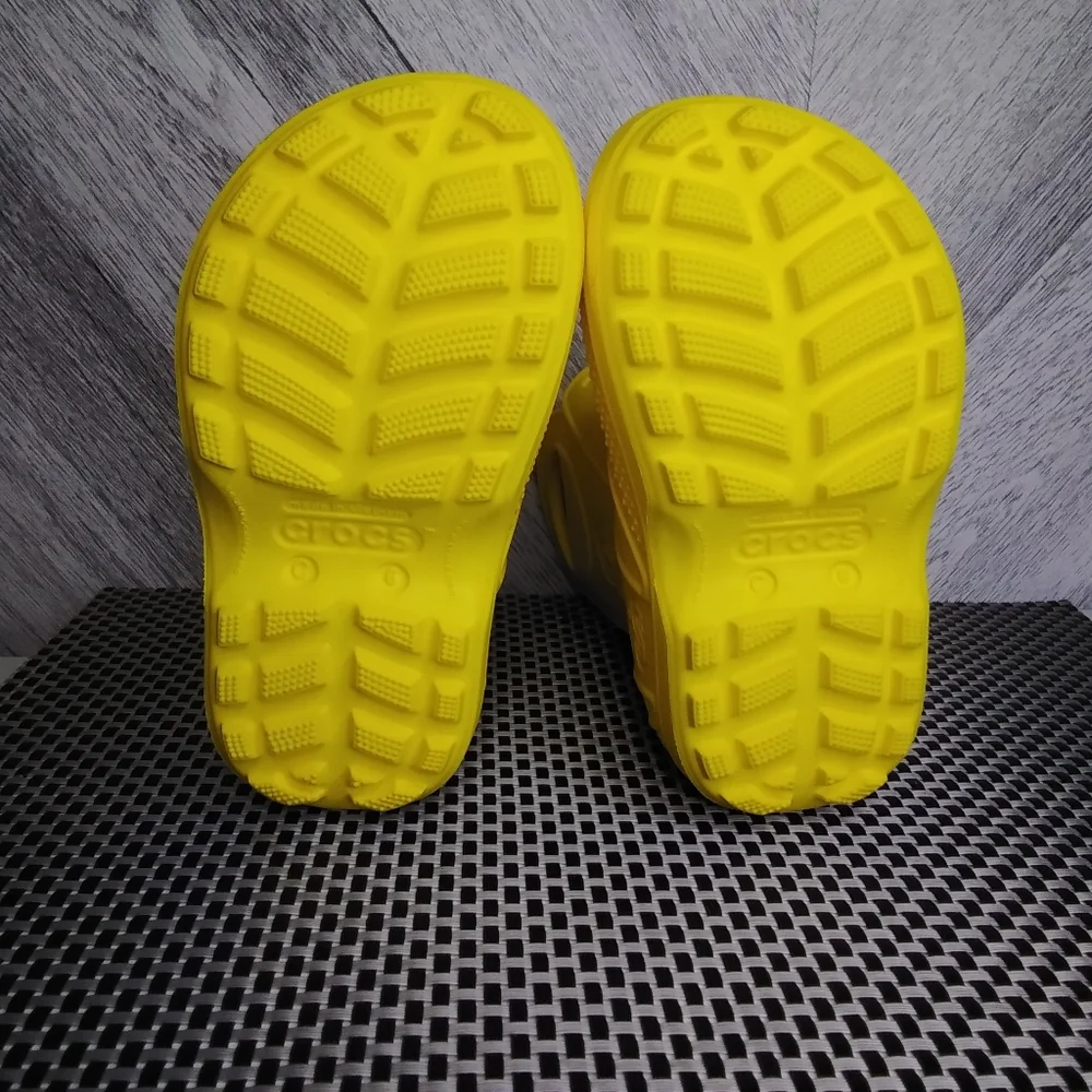 CROCS Kids Yellow Rain & Snow Boots